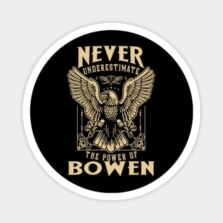 Never Underestimate The Power Of Bowen Magnet